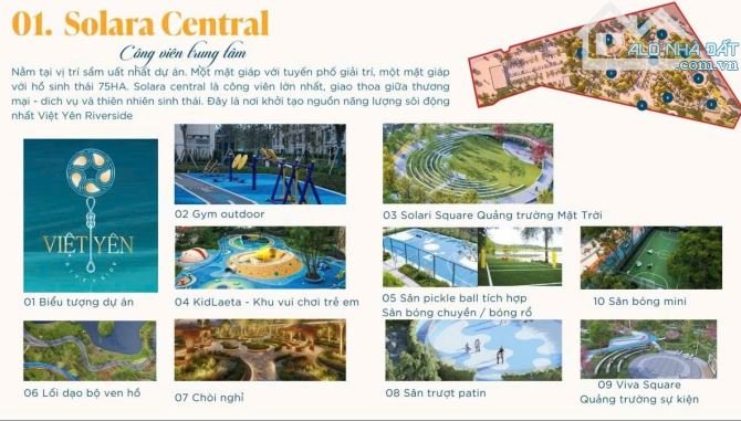 🔥 Bán Việt Yên Riverside Biệt thự, Shophouse, Liền kề, biệt thự ven sông chỉ từ 37tr/m² - 2