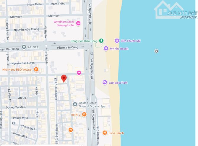 Bán Nhà 4 tầng Hà Bổng, cách biển Mỹ Khê 100m - Giá 12,95 tỷ - 2