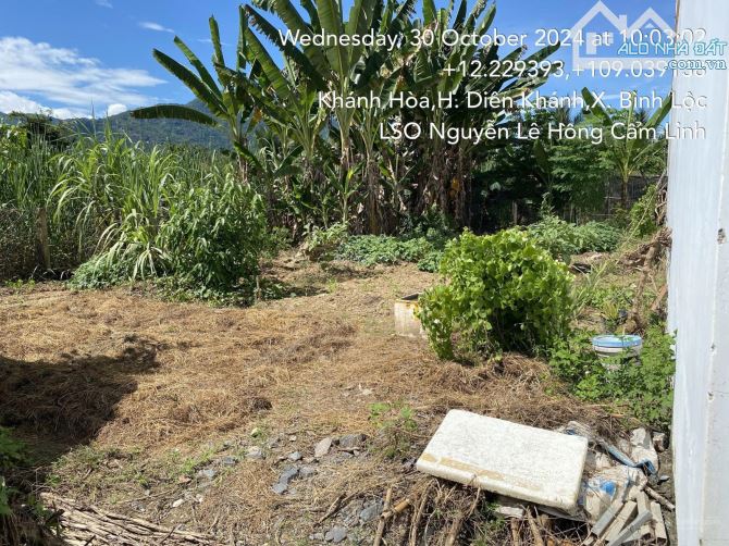 Chính Chủ Bán Lô MT Đường Liên Xã 7m - KDC Hiện Hữu Xã Suối Hiệp - Khánh Hòa - 2