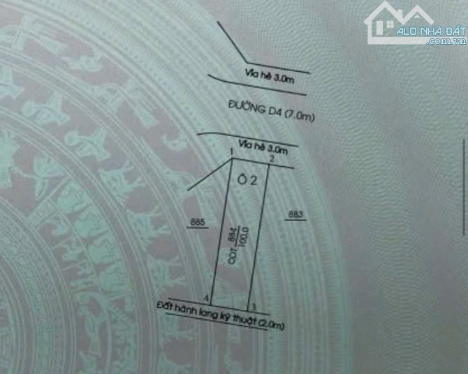 Đất cặp  góc  khu dân cư phúc Đạt bình dương  216m2