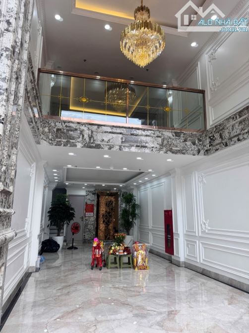 Bán Toà 7 Tầng phố Yên Lạc, vỉa hè KD ô tô dừng đỗ 56M - MT 4.8M chỉ 27x tỷ