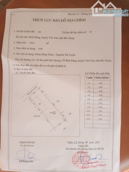 Bán đất trung tâm phường việt yên - 2