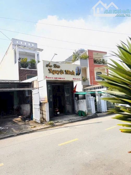 Bán nhà Mt HT 35 Q12 4x28m nở hậu thích hợp kinh doanh đủ ngành nghề - 1