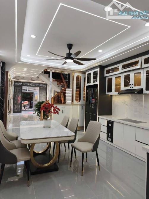 Bán nhà 4 tầng (62m²4*16) đường thạnh Lộc 27 phường phường thạnh Lộc Q12, giá 7,9tỷ đường - 5