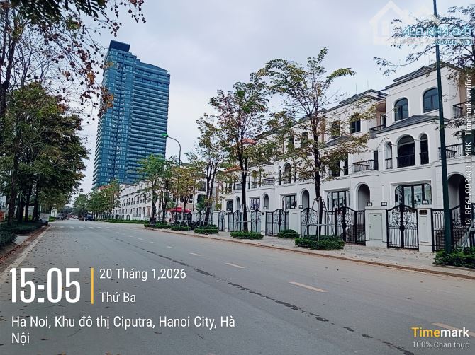 Biệt thự Ciputra giá cực rẻ: Kita BT2D 147 m2, trục chính, lãi ngay 14 tỷ