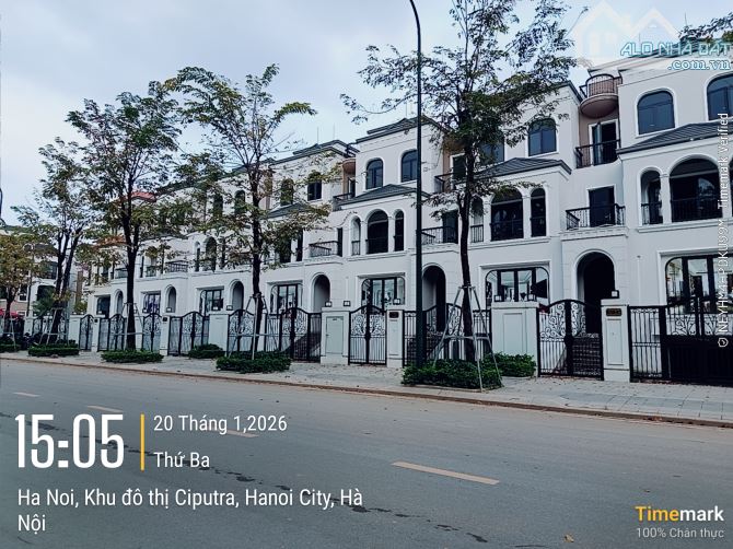 Biệt thự Ciputra giá cực rẻ: Kita BT2D 147 m2, trục chính, lãi ngay 14 tỷ