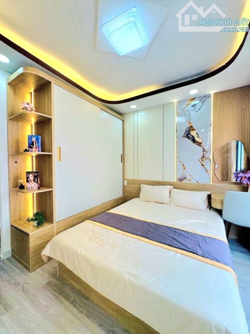 Q8, BA ĐÌNH, NHÀ MỚI 3 TẦNG 4PN, TẶNG FULL NỘI THẤT CAO CẤP, XÁCH VALI VÀO Ở NGAY, 4.98 TỶ — ảnh 4