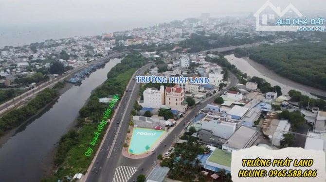Bán lô góc 3 mặt tiền, diện tích 700m² thổ cư - Phan Thiết. Giá 39 tỷ