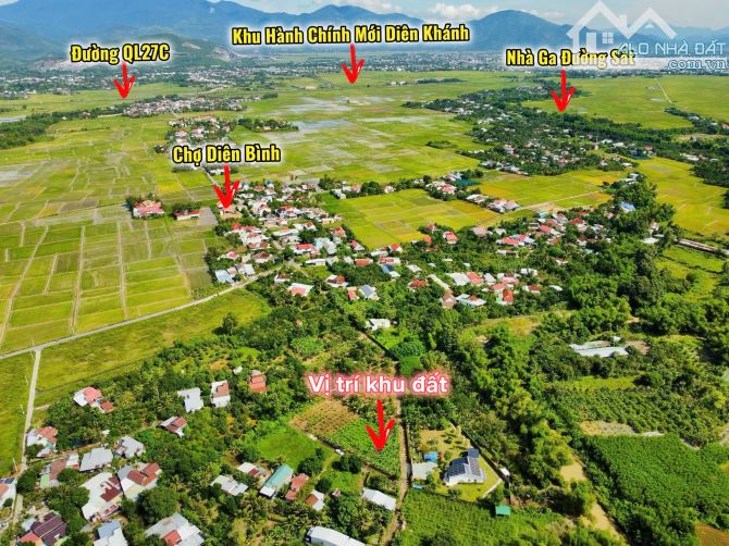 Bán đất Bình Lộc thôn Lương Phước full thổ cư đường thông ngay chợ Diên Bình đi thẳng vào - 2