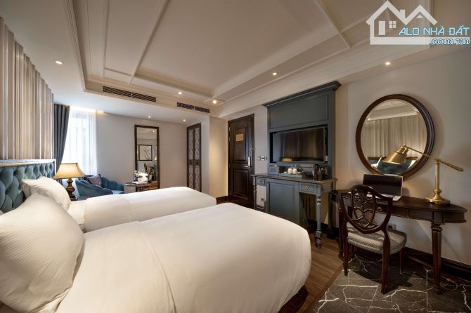 Bán toà khách sạn mặt phố Nguyễn Trường Tộ, DT: 190m2 x 16 Tầng, Mặt tiền: 8m, Giá 170 Tỷ