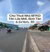Cho thuê nhà mặt tiền Tên Lửa mới, Bình Tân, 6.5x16m, 30 triệu