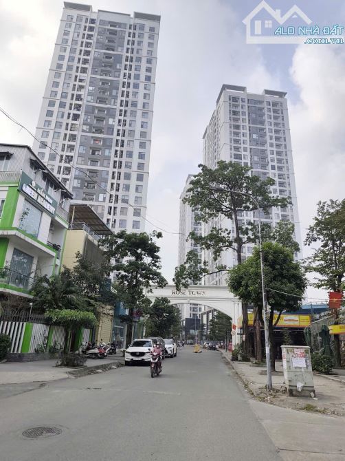 LIỀN KỀ ROSE TOWN KĐT PHÁP VÂN 120m² – 5 TẦNG THANG MÁY – NỘI THẤT NK – VỈA HÈ, Ô TÔ TRÁNH