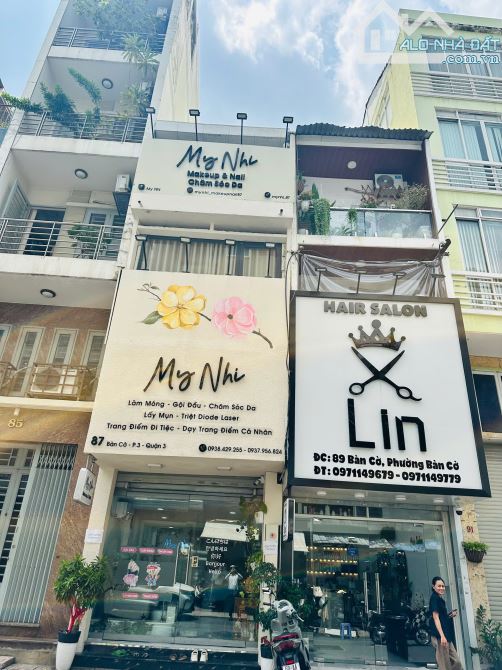 CẦN BÁN MẶT TIỀN 87 BÀN CỜ,QUẬN 3-3,53 X 10M-4 TẦNG- ĐANG CHO THUÊ-GIÁ: 12,7 TỶ! 3