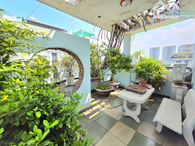 90m² - Ngang 4.5m- 5 Tầng - Hẻm Xe Hơi 8m thông- 1 sẹc ngắn đường Lê Đức Thọ 4