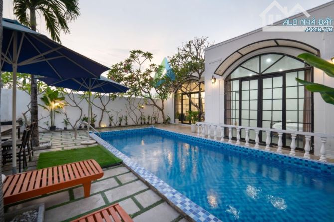CHO THUÊ VILLAS CÓ HỒ BƠI - 1 TẦNG LÊ HY CÁT - 200M2 - FULL NỘI THẤT - 39 TRIỆU