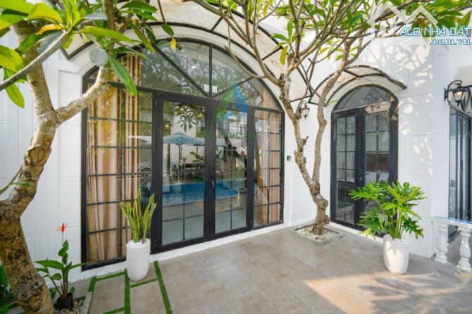 CHO THUÊ VILLAS CÓ HỒ BƠI - 1 TẦNG LÊ HY CÁT - 200M2 - FULL NỘI THẤT - 39 TRIỆU - 2
