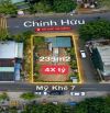 Góc ba mặt tiền Chính Hữu + Mỹ Khê 7