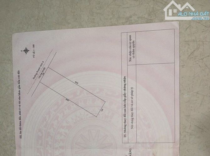 CẦN BÁN NHANH LÔ ĐẤT KHU VỰC THANH VINH 4