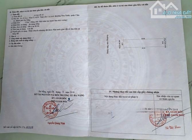 DUY NHẤT CÒN SÓT LẠI, LÔ ĐẤT DIỆN TÍCH KHỦNG-VĂN TIẾN DŨNG-TT HOÀ XUÂN-ĐÀ NẴNG-GIÁ TỐT - 2