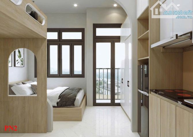 Bán Nhà Dòng Tiền CCMN Ngõ Cự Lộc 6 Tầng 9 Căn Hộ 2 Ngủ 1 Phòng Khách Full Đồ