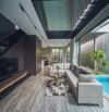 Cho thuê villa 3 Tầng 5PN Hồ Bơi đẹp đường Lương Hữu Khánh giá 95tr/tháng lvcc