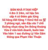 BÁN NHÀ 116m2 TAM HIỆP, SỔ HỒNG RIÊNG THỔ CƯ, ĐƯỜNG NHỰA 5m THÔNG, SÂN ĐẬU OTO 7 CHỖ