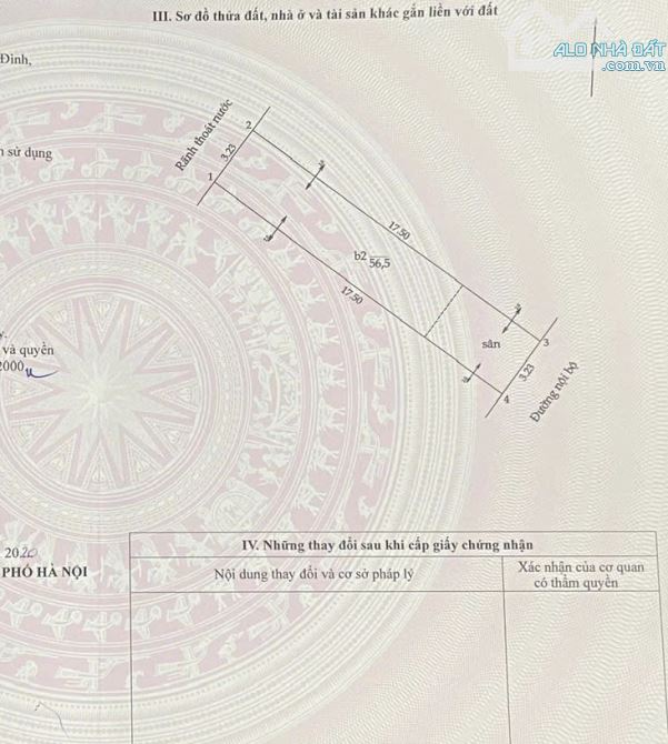 HIT - HOT - PHÂN LÔ HUỲNH THÚC KHÁNG - CÓ VỈA HÈ - 57M2 - 22.5 TỶ