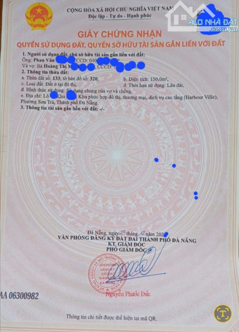 "CHÍNH CHỦ ĐẤT". KHÚC THỪA DỤ. GẦN SÔNG HÀN. CẦU THUẬN PHƯỚC - 2