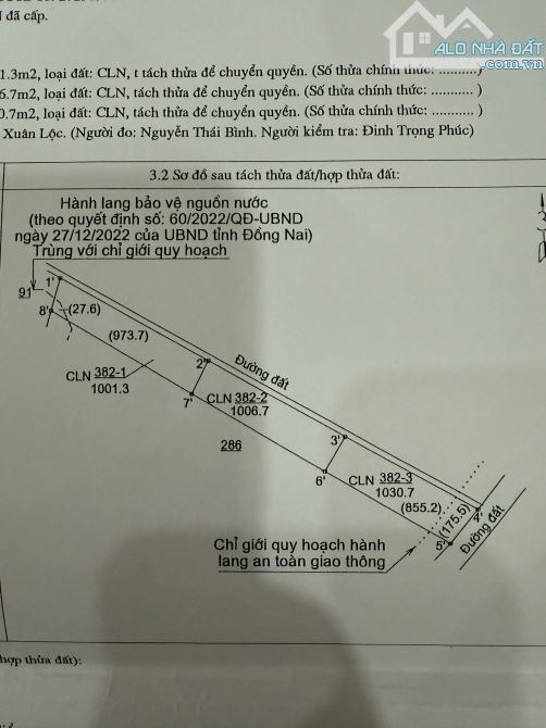 ✓Du Án dành cho nhà đầu tư. G.ía 3xx/sao..đến 6xx/sào Có tách bán lẻ từng sào . Ai mua hết - 6