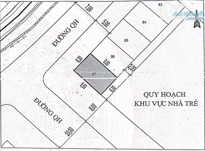 BÁN NHÀ 2 TẦNG – HÀ TU, TP HẠ LONG – 60M2, MẶT TIỀN 6.3M