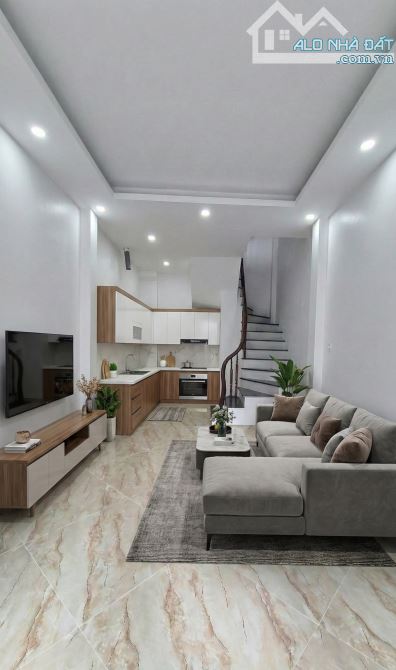 Bán nhà Thịnh Liệt, Hoàng Mai, Xây mới, Gần ô tô, nở hậu, 30m2, 7.36 tỷ(CTL)