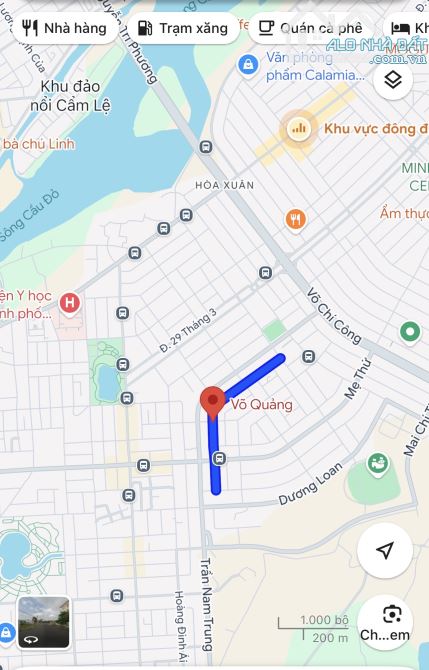 Bán nhanh lô đất Võ Quảng - sát Trần Nam Trung - Gần Aeon Mall Hòa Xuân - Giá 4.9 tỷ TL