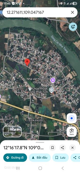 Bán 3 lô đất đẹp mặt tiền Thành Hồ, Diên Phước đường hiện trạng nhựa 8m, quy hoạch 24m - 1