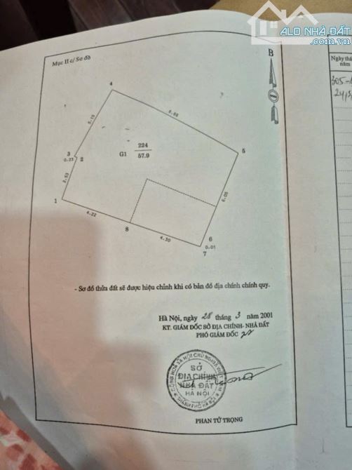 BÁN ĐẤT MẶT PHỐ HÀNG BÚN, DT 60M2, MT 9M.