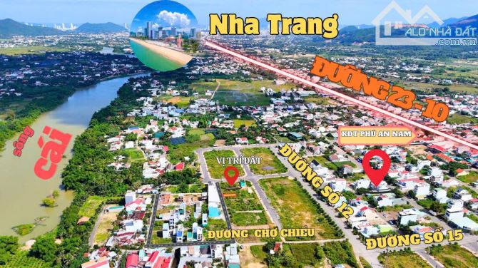 Bán lô đất sát KĐT Phú Ân Nam 2 - Diên An  * Diện tích 80,5m2 ngang 6m45 * Đường trước đất - 4