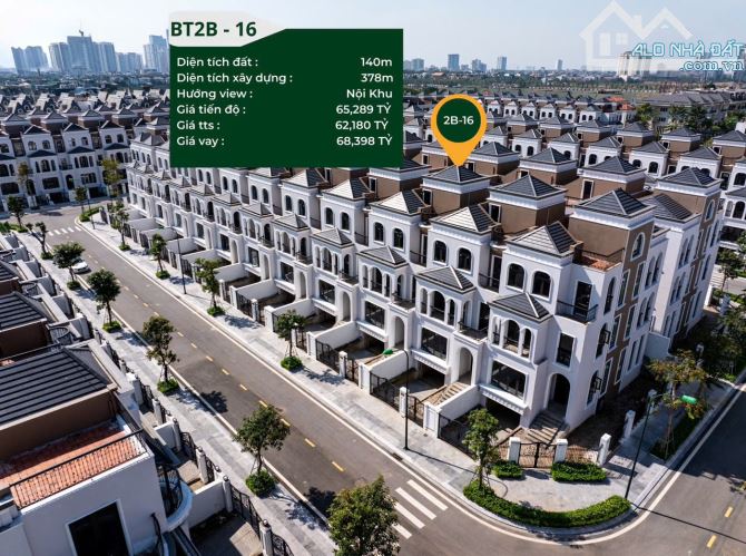 CẬP NHẬT QUỸ BIỆT THỰ ĐANG BÁN – KITA CIPUTRA – TÂY HỒ – HÀ NỘI