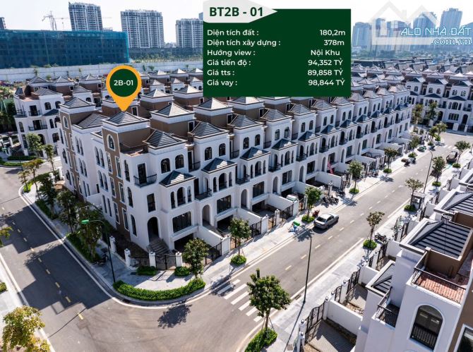 CẬP NHẬT QUỸ BIỆT THỰ ĐANG BÁN – KITA CIPUTRA – TÂY HỒ – HÀ NỘI