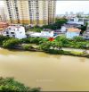 HẠ 5 TỶ BÁN GẤP LÔ ĐẤT MẶT TIỀN VIEW TRỰC DIỆN SÔNG SÀI GÒN QUẬN 2 10x16M , XD HẦM 5 TẦNG