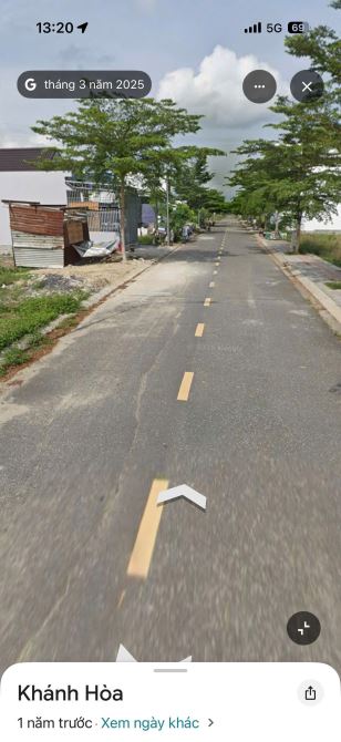 Đất TĐC Nam Sông Cái, Diên Khánh. Dt: 100m2 , ngang 5m, đường rộng 13m. Sổ hồng - 1