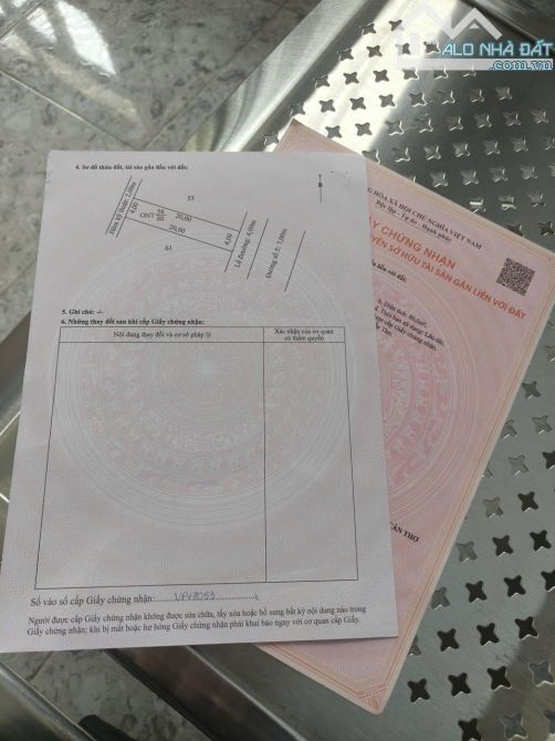 BÁN NỀN THỔ CƯ 4X20 GIÁ CHỈ 890TR KHU TĐC TÂN PHÚ THẠNH - 4