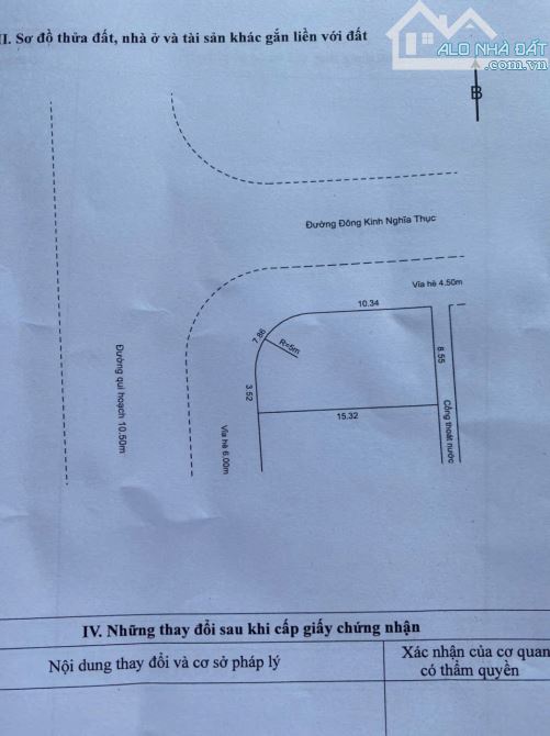 BÁN LÔ GÓC 2 mặt tiền Chính Hữu và Đông Kinh Nghĩa Thục (dt125,8m) Giá 25tỷ . - 6
