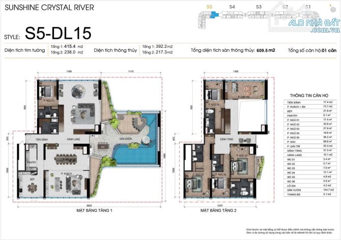 BÁN PENTHOUSE VIP NOBEL TÂY HỒ – HÀNG HIẾM ĐỘC NHẤT – HÀ NỘI