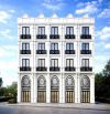 lên sóng dãy 20 căn xây mới- mương hồ sen- lê chân- giá (7,6-8,2) tỷ- 50m2