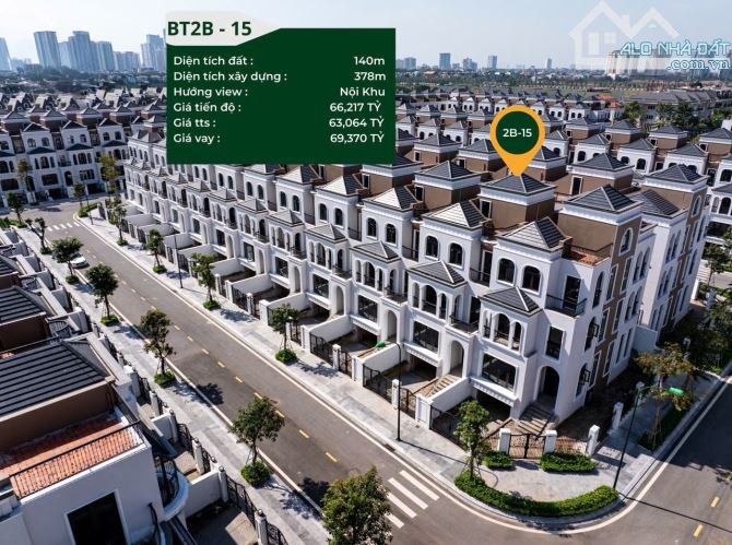 CẬP NHẬT QUỸ CĂN ĐANG BÁN – GIÁ BY KITA CIPUTRA HÀ NỘI