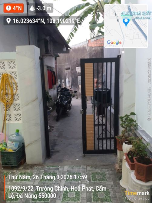 🅰️🅰️🅰️HÀNG HIẾM_BÁN NHÀ 100M2_2PN_KIỆT 1082 TRƯỜNG CHINH_CẨM LỆ_CHỈ 3,15 TỶ TL NHẸ - 10