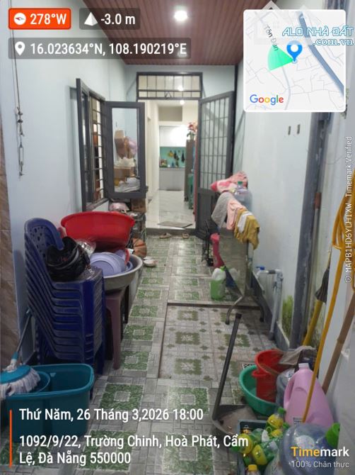 🅰️🅰️🅰️HÀNG HIẾM_BÁN NHÀ 100M2_2PN_KIỆT 1082 TRƯỜNG CHINH_CẨM LỆ_CHỈ 3,15 TỶ TL NHẸ - 9