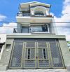 Nhà 3tầng 56m² (4x14m) 4PN 3WC hẻm ô tô, sổ riêng hoàn công