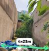 ĐẤT ĐẸP 92M2 - 4x23M, NỠ HẬU ĐƯỜNG SỐ 16, BÌNH HƯNG HÒA GIÁ 5,8 TỶ TL