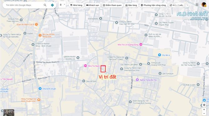 Bán đất 10.2x25m, mặt tiền Bình Chuẩn 17 p. Thuận Giao gần chợ - 5