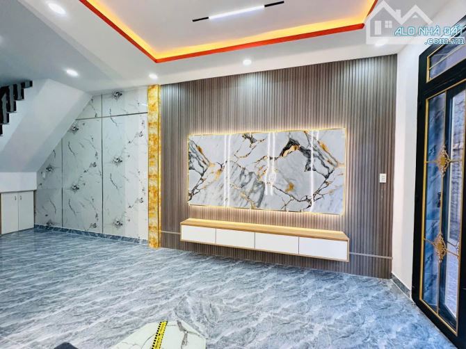 Nhà 1 Lầu 4 x 10m Ngay Ngã Ba Tân Kim, Đường Xe ÔTô. Sổ Hồng Sẵn. Giá Tổng 1Tỷ150 Còn Bớt - 6